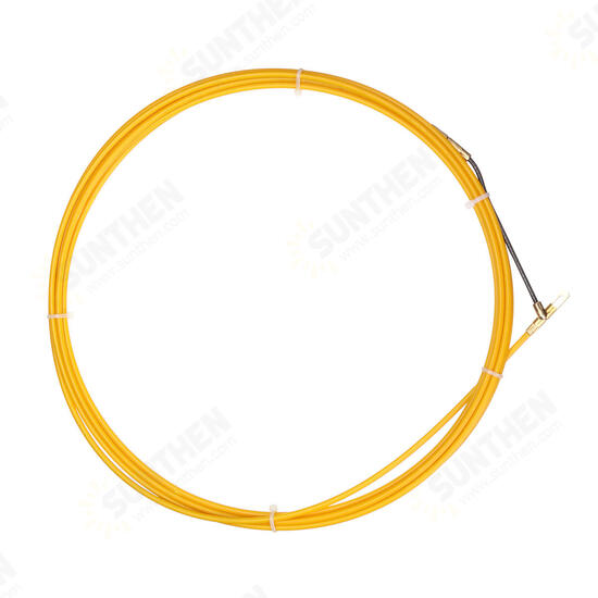 5M/15M/25M 4mm Dia. Fiberglass Cable Puller Fish Tape Reel Conduit Ducting Rodder Pulling Puller