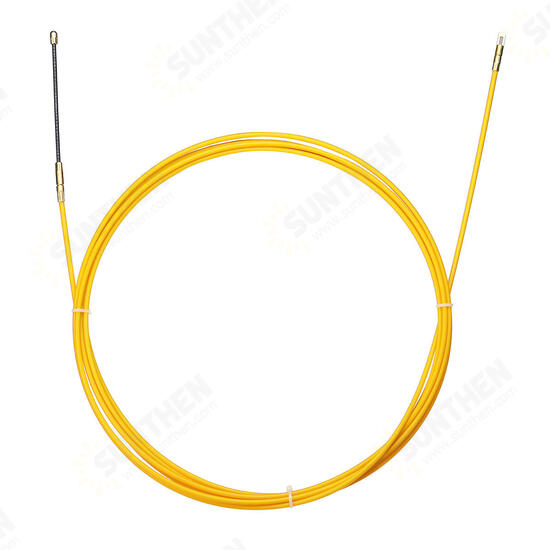 5M/15M/25M 4mm Dia. Fiberglass Cable Puller Fish Tape Reel Conduit Ducting Rodder Pulling Puller