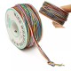 5Pcs 250M 8-Wire Colored Insulated P/N B-30-1000 30AWG Wire Wrapping Cable Wrap Reel