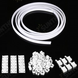 6M Flexible Ceiling Curtain Track Bendable Window Rod Rail Straight Curve Shower 6M Flexible Ceiling Curtain Track Bendable Window Rod Rail Straight Curve Shower