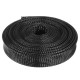 6m 8mm/10mm/12mm/15mm/20mm Wire Cable Sheathing Expandable Sleeving Braided Loom Tubing Black