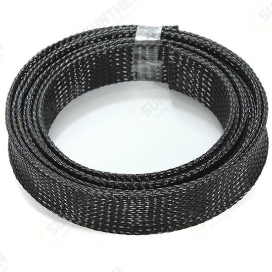 6mm Braided Expandable Auto Wire Cable Sleeving High Density Sheathing