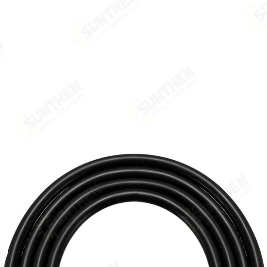 1 Meter Black Silicone Wire Cable 10/12/14/16/18/20/22AWG Flexible Cable