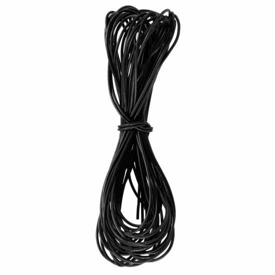 10 Meter Black Silicone Wire Cable 10/12/14/16/18/20/22AWG Flexible Cable