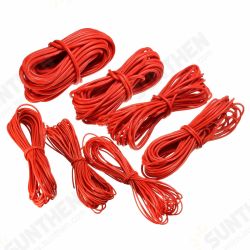 10 Meter Red Silicone Wire Cable 10/12/14/16/18/20/22AWG Flexible Cable 10 Meter Red Silicone Wire Cable 10/12/14/16/18/20/22AWG Flexible Cable