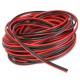 10M 22AWG 72V PVC Insulated Wire 2pin Tinned Copper Cable Electrical Wire For LED Strip Extension
