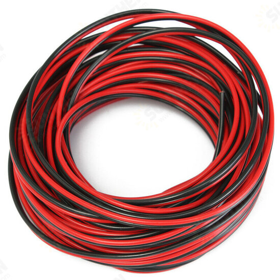 10M 22AWG 72V PVC Insulated Wire 2pin Tinned Copper Cable Electrical Wire For LED Strip Extension