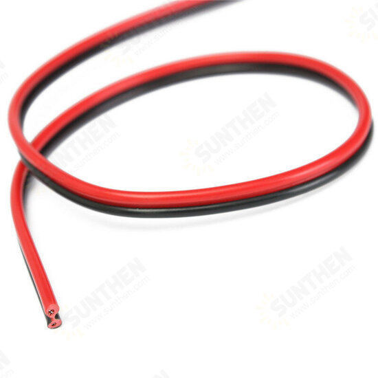 10M 22AWG 72V PVC Insulated Wire 2pin Tinned Copper Cable Electrical Wire For LED Strip Extension