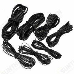 5 Meter Black Silicone Wire Cable 10/12/14/16/18/20/22AWG Flexible Cable 5 Meter Black Silicone Wire Cable 10/12/14/16/18/20/22AWG Flexible Cable