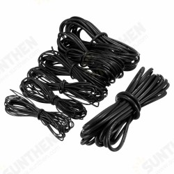 5 Meter Black Silicone Wire Cable 10/12/14/16/18/20/22AWG Flexible Cable 5 Meter Black Silicone Wire Cable 10/12/14/16/18/20/22AWG Flexible Cable