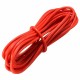 5 Meter Red Silicone Wire Cable 10/12/14/16/18/20/22AWG Flexible Cable