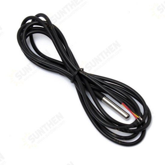 DS18B20 Waterproof Digital Temperature Temp Sensor Probe 1M 2M 3M 5M 10M 15M