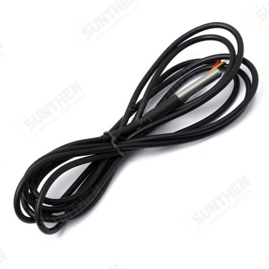 DS18B20 Waterproof Digital Temperature Temp Sensor Probe 1M 2M 3M 5M 10M 15M