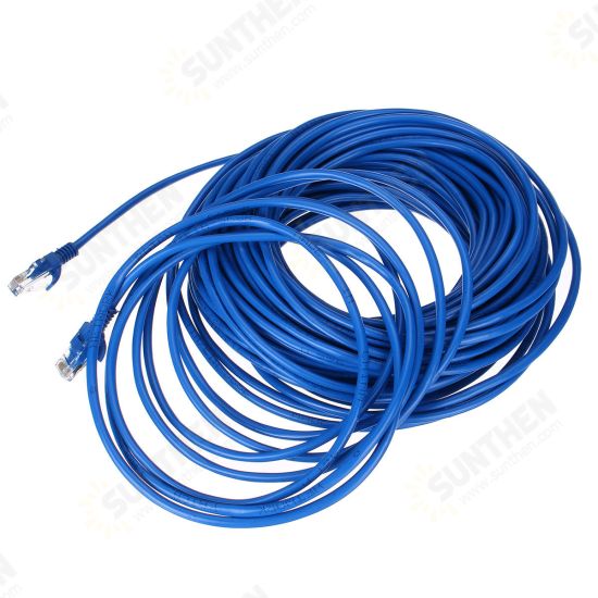 Fast RJ-45 - Male To Male Network Ethernet LAN Cable Wire 10m/15m/20m/30m/50m