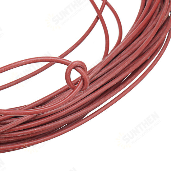 Heating Wire Cable Carbon Fiber Floor Wire Warm Home 6K 25W / M Silicone Rubber