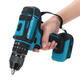 10mm Chuck Impact Drill 350N.m Cordless Electric Drill For Makita 18V Battery 4000RPM LED Light Power Drills