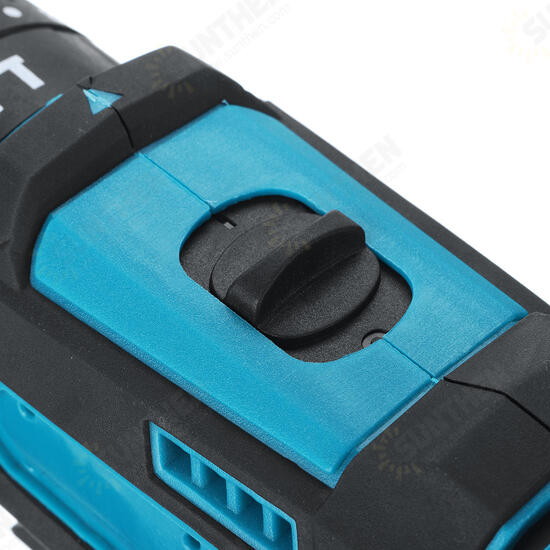 10mm Chuck Impact Drill 350N.m Cordless Electric Drill For Makita 18V Battery 4000RPM LED Light Power Drills