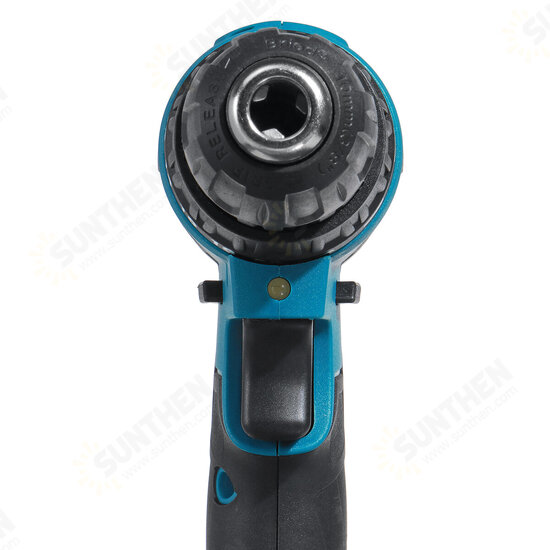 10mm Rechargable Electric Drill Screwdriver 1350RPM 2 Speed Impact Hand Drill Fit Makita Battery