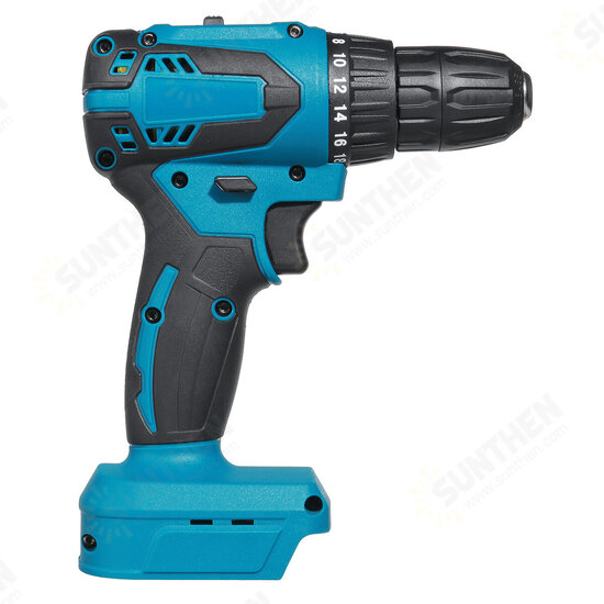 10mm Rechargable Electric Drill Screwdriver 1350RPM 2 Speed Impact Hand Drill Fit Makita Battery