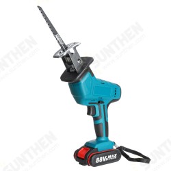 110-220V Electric Cordless Saber Saw 2 Batteries With 1 Charger Reciprocating Saw Body Only Cutting Woodworking 110-220V Electric Cordless Saber Saw 2 Batteries With 1 Charger Reciprocating Saw Body Only Cutting Woodworking