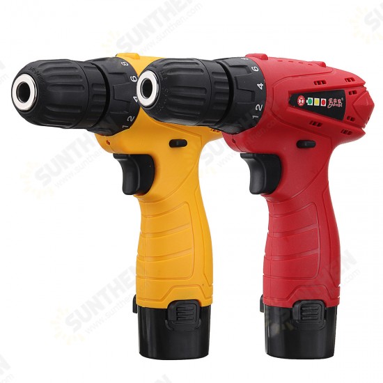 110V-220V Electric Screwdriver Lithium Power Driver Drill 23 N/M Diameter 6mm EU Plug