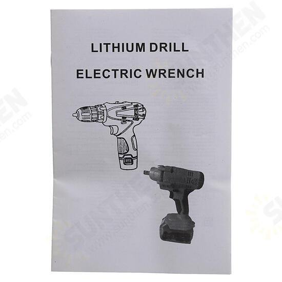 110V-220V Electric Screwdriver Lithium Power Driver Drill 23 N/M Diameter 6mm EU Plug