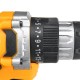 12/18/21V 25+1 Torque 2 Speed Cordless Electric Drill Screwdriver W/ LED Light