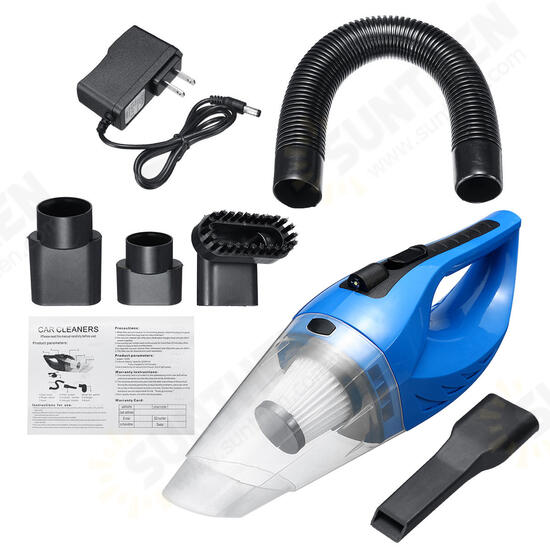 12V 150W Cordless Handheld Vacuum Cleaner Strong Suction Dust Busters Wet & Dry