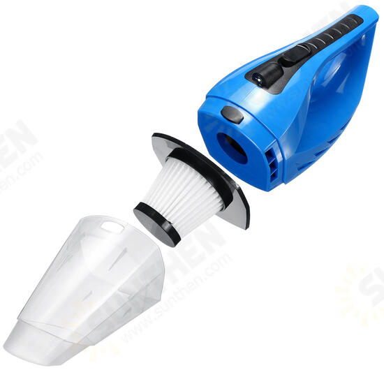 12V 150W Cordless Handheld Vacuum Cleaner Strong Suction Dust Busters Wet & Dry