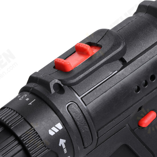 12V 25 Torque 2 Speed Cordless Electric Drill Rechargeable Screwdriver Without Battery