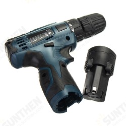 12V Li-Ion Cordless Electric Screwdriver Power Drill Driver Hand Accessories Kit 2 Speed LED Light 12V Li-Ion Cordless Electric Screwdriver Power Drill Driver Hand Accessories Kit 2 Speed LED Light