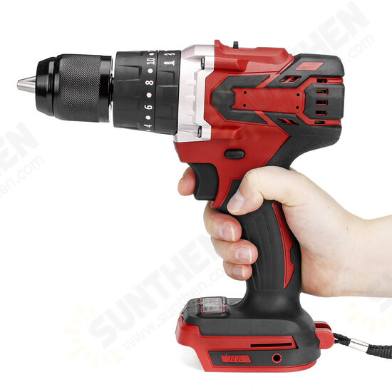 13mm 3 In 1 Brushless Impact Drill Hammer Cordless Elctric Hammer Drill Adapted To 18V Makita Battery