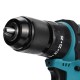 13mm 800W Cordless Brushless Impact Drill Driver 25+3 Torque Electric Drill Screwdriver For Makita 18V Battery