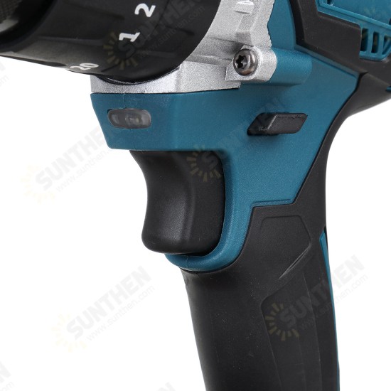 13mm Chuck Brushless Cordless Electric Impact Drill Hammer Screwdriver For Makita 18V Battery