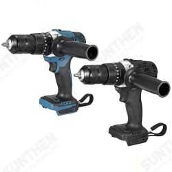 13mm Chuck Self Lock 3In1 Brushless Electric Drill 20 Torque 2 Speed Rechargeable Power Screwdriver W/Side Handle For Makita 18V Battery Side Handle 13mm Chuck Self Lock 3In1 Brushless Electric Drill 20 Torque 2 Speed Rechargeable Power Screwdriver W/Side Handle For Makita 18V Battery Side Handle