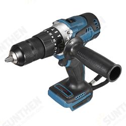 13mm Chuck Self Lock 3In1 Brushless Electric Drill 20 Torque 2 Speed Rechargeable Power Screwdriver W/Side Handle For Makita 18V Battery Side Handle 13mm Chuck Self Lock 3In1 Brushless Electric Drill 20 Torque 2 Speed Rechargeable Power Screwdriver W/Side Handle For Makita 18V Battery Side Handle