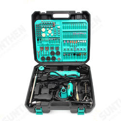 181Pcs Mini Drill Electric Grinder Sanding Polishing Rotary Tool with Accessory Set 181Pcs Mini Drill Electric Grinder Sanding Polishing Rotary Tool with Accessory Set