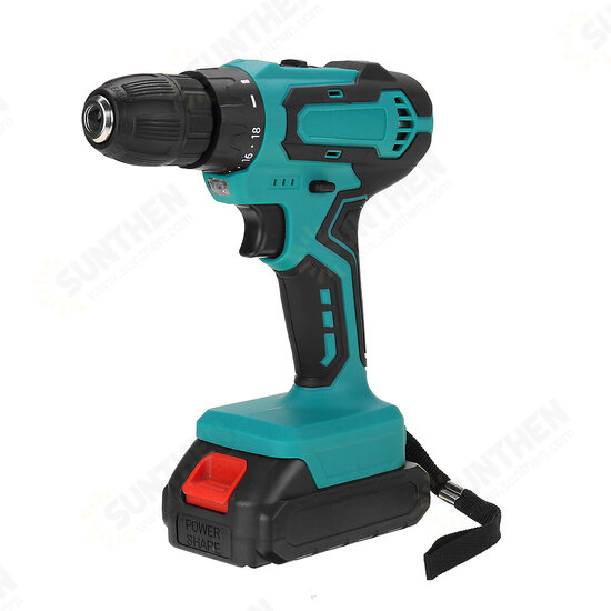 18V Electric Drill 10mm Rechargeable Cordless Power Drills Adapted To Makita Battery With 1 Battery 1 Charger