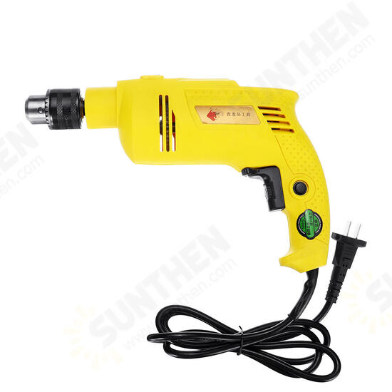 1980W 3800rpm Electric Impact Drill 0-3800r/min Electric Drill Five Axes Linkage Power Drills Powerful Drilling Tool