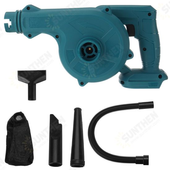 2 in 1 Electric Air Blower Vacuum Cleaner Handheld Dust Collecting Tool For Makita 18V Battery