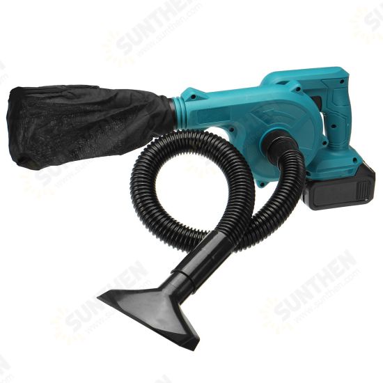 2 in 1 Electric Air Blower Vacuum Cleaner Handheld Dust Collecting Tool For Makita 18V Battery