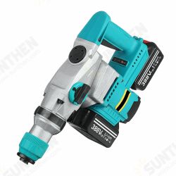 2000W Brushless Electric Hammer Heavy Duty Rechargeable Impact Drill Multifunction Hammer W/ 2pcs Battery 2000W Brushless Electric Hammer Heavy Duty Rechargeable Impact Drill Multifunction Hammer W/ 2pcs Battery