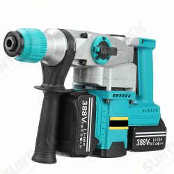 2000W Brushless Electric Hammer Heavy Duty Rechargeable Impact Drill Multifunction Hammer W/ 2pcs Battery 2000W Brushless Electric Hammer Heavy Duty Rechargeable Impact Drill Multifunction Hammer W/ 2pcs Battery
