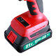 2000mAh 21+1N.M LED Cordless Electric Drill 2 Speeds Impact Drill W/ None/1pc/2pcs Battery