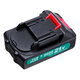 2000mAh 21+1N.M LED Cordless Electric Drill 2 Speeds Impact Drill W/ None/1pc/2pcs Battery