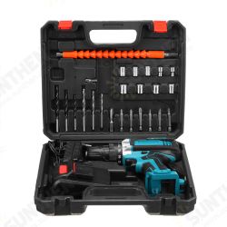 2000rpm Impact Drill Driver Rechargeable Electric Screwdriver Portable Wood Metal Drilling Tool w/ 1pc Battery 2000rpm Impact Drill Driver Rechargeable Electric Screwdriver Portable Wood Metal Drilling Tool w/ 1pc Battery