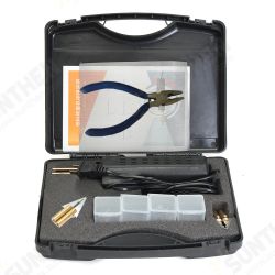 206 pcs Hot Stapler Bumper Fender Fairing Welder Plastic Repair Kitl