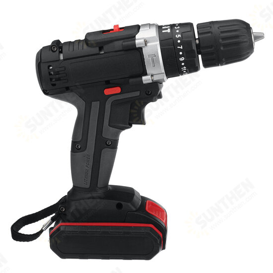 21V 22800mAh Cordless Rechargable 3 In 1 Power Drills Impact Electric Drill Driver With 1 Or2 Pcs Battery Fit Makita