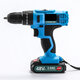 21V 3Ah 2000RPM Cordless Impact Wrench Hand Drill Torque Tool 1800mAh