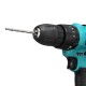 21V Cordless Impact Power Drill Electric Screwdriver Set with 2 Li-ion Batteries